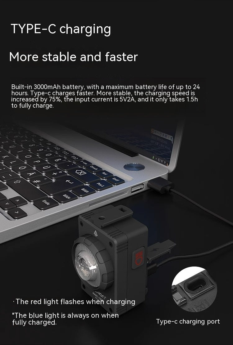 German Bicycle Light Hoisting Riding Headlight Road Mountain Strong Light Nigh - Bellarte Enchanté German Bicycle Light Hoisting Riding Headlight Road Mountain Strong Light Nigh